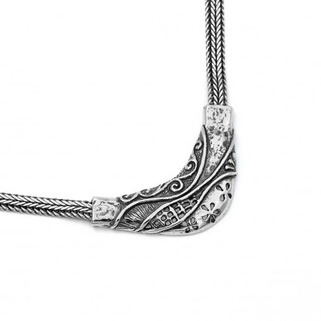 Izraeli ezüst nyaklánc "collier"