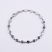 Ezüst kék opál karlánc "kerek"