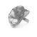 Ezüst gyűrű gyönggyel "kagyló"