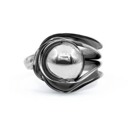 Ezüst gyűrű "ant"