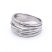 Ezüst kő nélküli gyűrű "7 soros"
