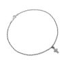 Ezüst bokalánc "kereszt"