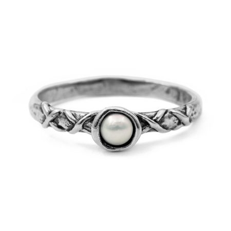 Izraeli ezüst gyöngy gyűrű "4"