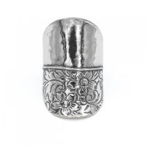 Izraeli ezüst gyűrű "virágok"