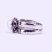 Izraeli ezüst gyöngy gyűrű "virág"
